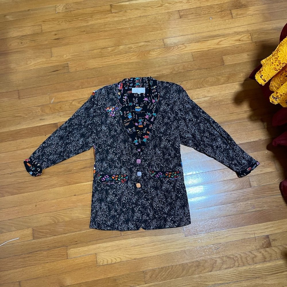 Platinum By Dorothy Schoelen Jacket Size Petite Small